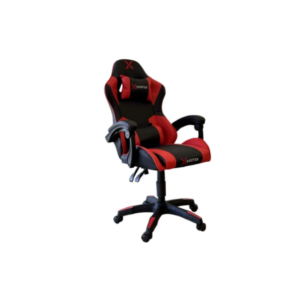 გეიმერული სავარძელი: Vertex Noho Gaming Chair Black/Red PVC
