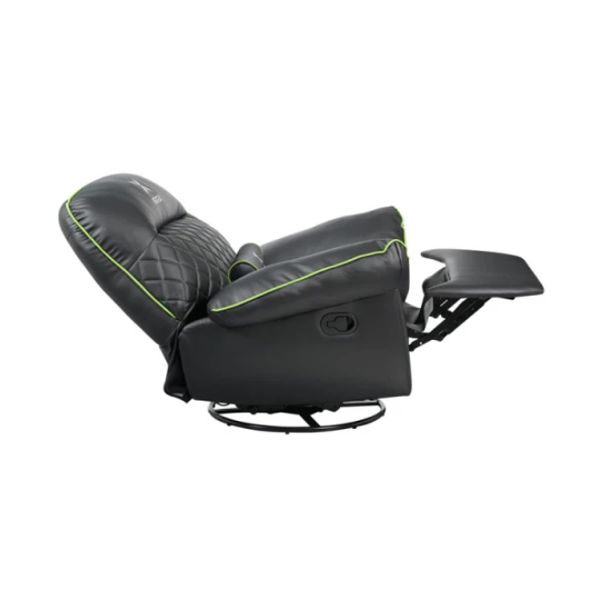 გეიმინგ სავარძელი: Vertex Throne Gaming Sofa Black/Green PVC