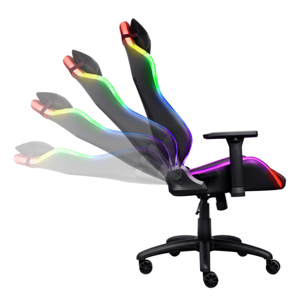 25488 GXT719 RUYA RGB GAMING CHAIR BLACK UK