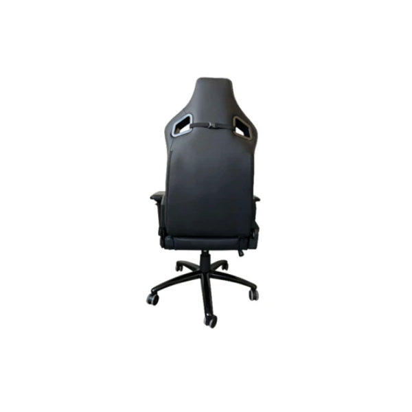 გეიმერული სავარძელი: Vertex Predator Gaming Chair Black Car Leather