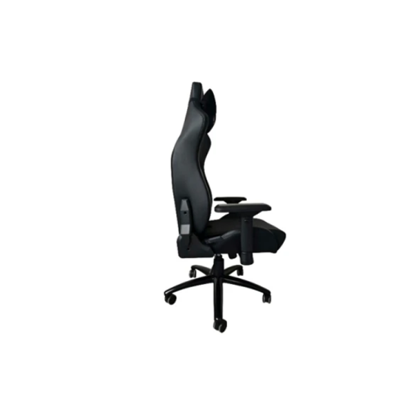 გეიმერული სავარძელი: Vertex Viper Gaming Chair Black Car Leather
