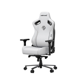 AndaSeat Chair Kaiser 3E, PVC leather, 4D-Armrests, white