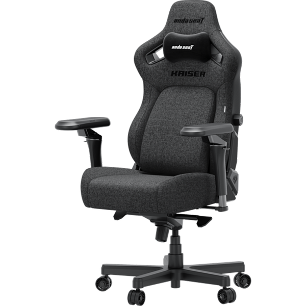 AndaSeat Chair Kaiser 4 V2 XL, linen fabric, 6D-Armrests,