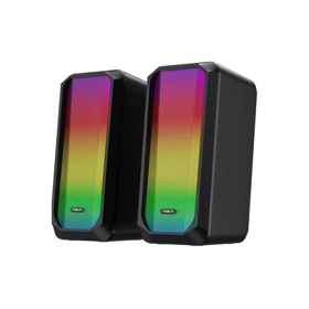 დინამიკი: AULA N-600 RGB Gaming Desktop Speaker 6W Black