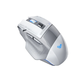 მაუსი: AULA SC550 E-sports Gaming Wireless Dual Mode Mouse Grey/White