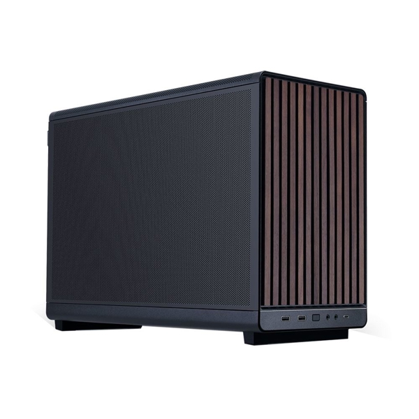 Lian Li A3-mATX black (Wooden Front Panel) G99.A3X-WD.00