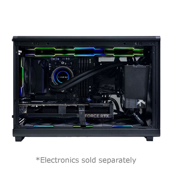 Lian Li A3-mATX black (Wooden Front Panel) G99.A3X-WD.00