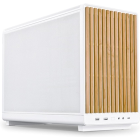 Lian Li A3-mATX white (Wooden Front Panel) G99.A3W-WD.00