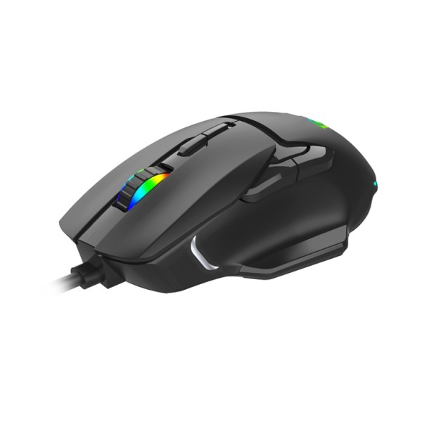 მაუსი: AULA F815 RGB Wired Gaming Mouse Black