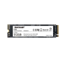 მყარი დისკი: Patriot P300 512GB M2 2280 PCIe - P300P512GM28