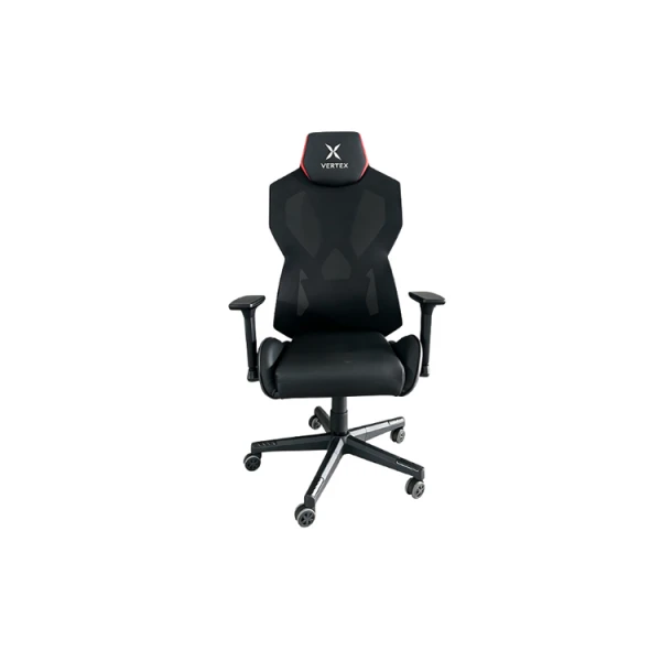 გეიმერული სავარძელი: Vertex CyberNova Gaming Chair With RGB light Black Mesh