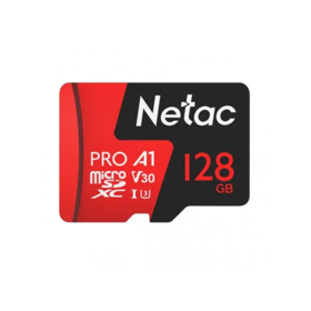 მეხსიერების ბარათი,  P500 Extreme Pro, NETAC, 128GB მიკრო SD. NT02P500PRO-128G-R