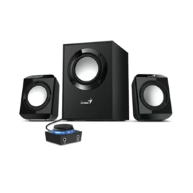 დინამიკი, SW-2.1 300 II, Genius, Black შავი.