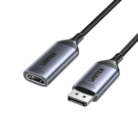 ადაფტერი, V1611A, UNITEK, DisplayPort to HDMI Female გადამყვანი 8K 60Hz .
