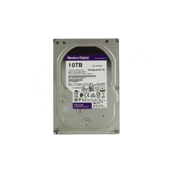მყარი დისკი - 10TB, SATA HDD WD Purple