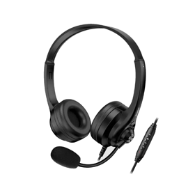 ყურსასმენი, HS-235U AI, Genius, Black.