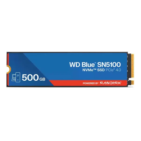 PC Components/ SSD/ SSD PCIE G4 M.2 NVME 500GB BLU SN5100 WDS500G5B1E WD