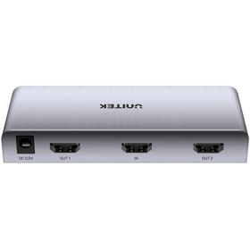 HDMI გამყოფი, V1130A, UNITEK, 4K HDMI Splitter 1 In 2 Out. V1130A01-EU