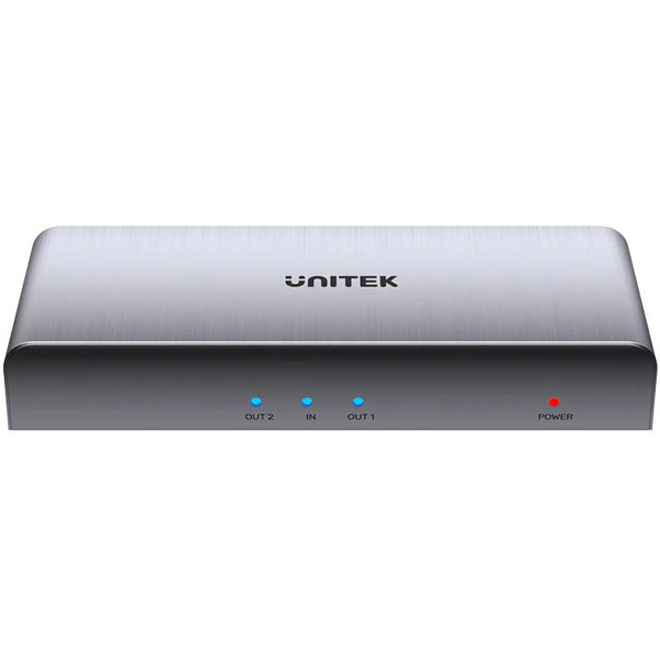 HDMI გამყოფი, V1130A, UNITEK, 4K HDMI Splitter 1 In 2 Out. V1130A01-EU
