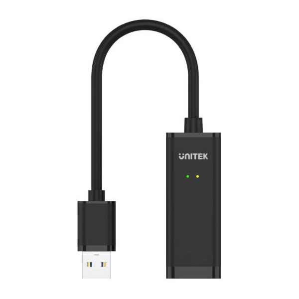 USB გადამყვანი,  Y-1468, UNITEK, USB2.0 to 10/100Mbps.