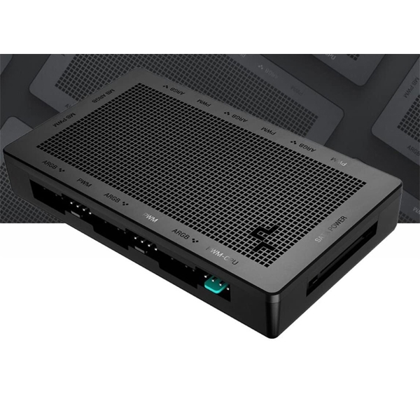 SC790, Deepcool, 2-in-1 PWM & RGB Hub, ARGB-3Pin & PWM-4 Pin