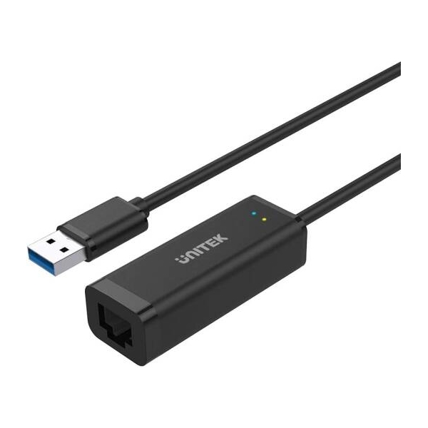 ადაფტერი,  Y-3470, UNITEK, USB 3.0 to 1Gb RJ45.
