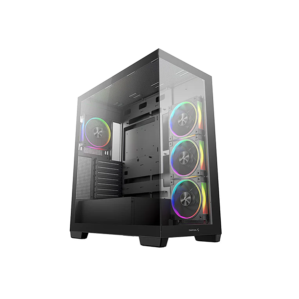 DeepCool CG580 4F V2, Tempered Glass, Black
