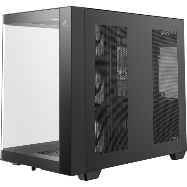 DeepCool CG530U 4F, Tempered Glass, Black
