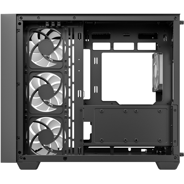 DeepCool CG530U 4F, Tempered Glass, Black

