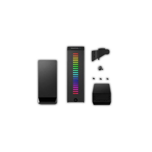GH-01 A-RGB,Deepcooll  GPU stand 1.2W 52.6×60.6×163.73mm（W×D×H）, M/B with 5V ADD-RGB Header