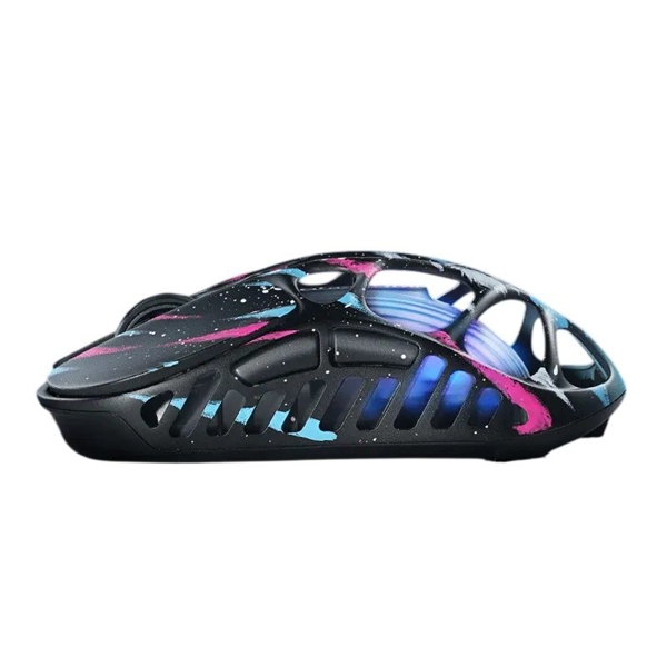 Mouse GravaStar Mercury X Pro, 8K, BT/WL/USB-A, RGB, Neon Graffiti