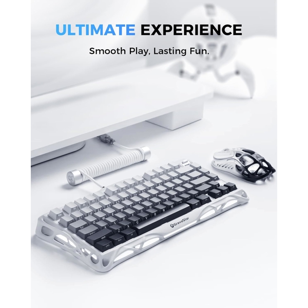 GravaStar Mercury K1 75% Wireless Mechanical Gaming Keyboard