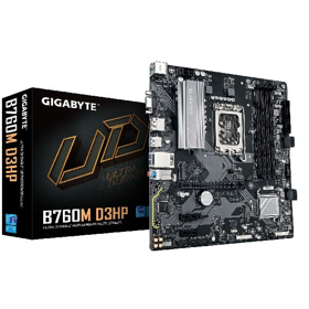 GIGABYTE Motherboard B760M D3HP s1700 B760 4xDDR5 M.2 HDMI D-Sub mATX