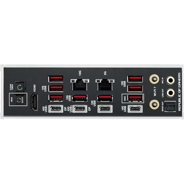 ASUS Motherboard ROG CROSSHAIR X870E EXTREME sAM5 X870E 4xDDR5 M.2 USB Type-C HDMI Wi-Fi BT EATX