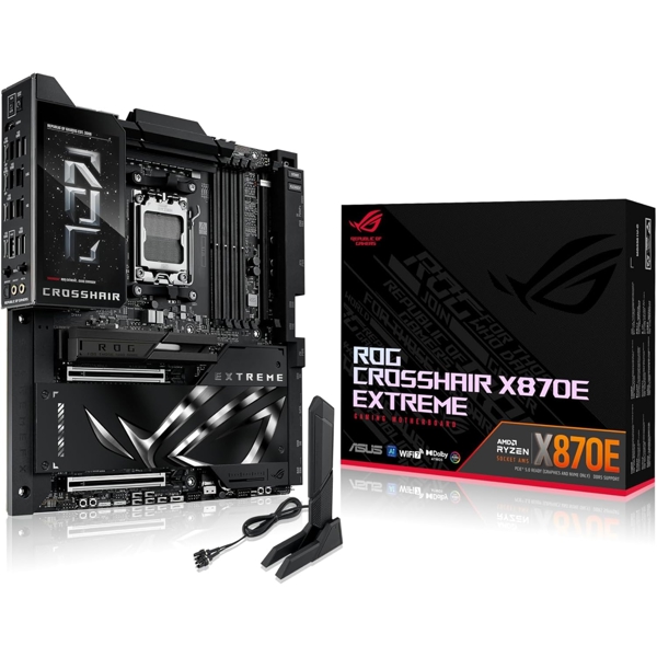 ASUS Motherboard ROG CROSSHAIR X870E EXTREME sAM5 X870E 4xDDR5 M.2 USB Type-C HDMI Wi-Fi BT EATX