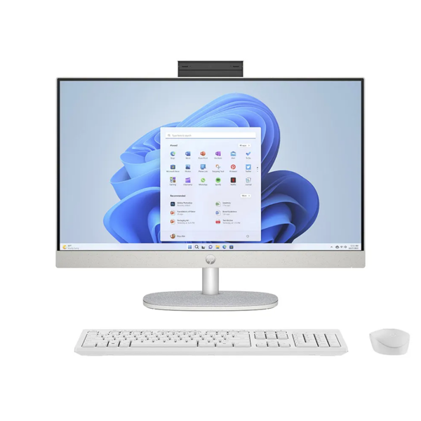 HP All-in-One Desktop PC | Maokong24I 1C24 | INTEL ULTRA7-155U (METEOR LAKE-U) | RAM 16GB white