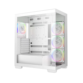 DeepCool CG580 4F V2 WH, Tempered Glass, White
