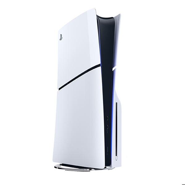 Playstation 5 Console Slim CD Version White E Chassis Two DualSense Wireless Controllers Bundle