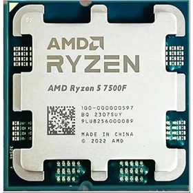 AMD Ryzen™ 5 7500F 6C/12T 3.7/5 GHz 32 MB AM5 65W TRAY
