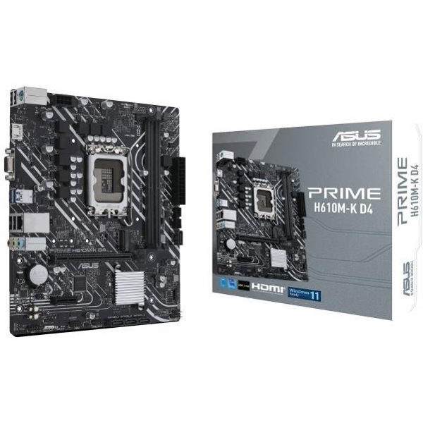GEPA PC I5-12400F H610M-K D4 16GB RAM 1TB SSD  3050 GPU 600W

