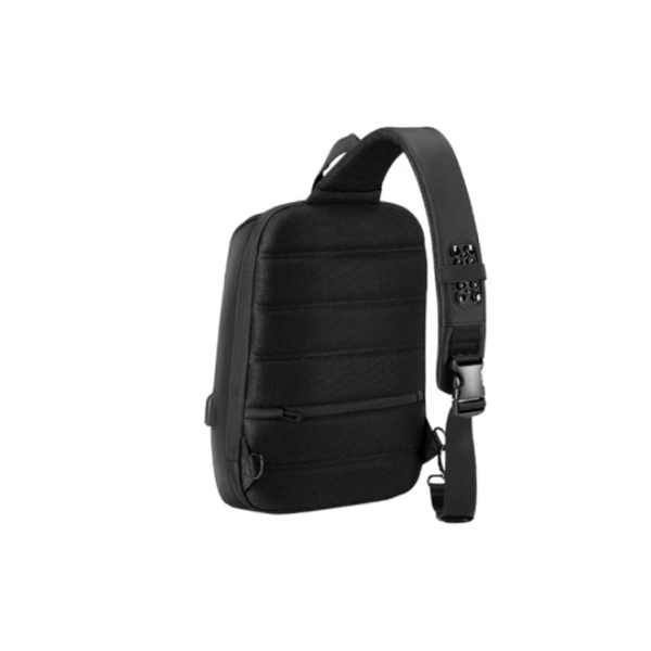 ზურგჩანთა: Kingsons Laptop Backpack With USB Charger 15.6" Black - KS3165-G