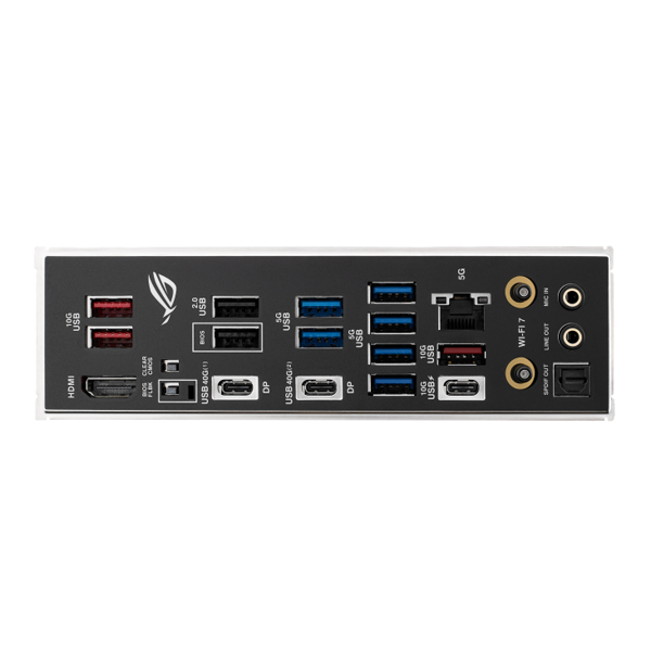 ASUS ROG STRIX X870E-H GAMING WIFI7 sAM5 X870 4xDDR5 M.2 HDMI USB Type-C Wi-Fi BT ATX
