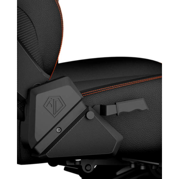 AndaSeat Chair Kaiser 3, PVC leather, 4D-Armrests, black