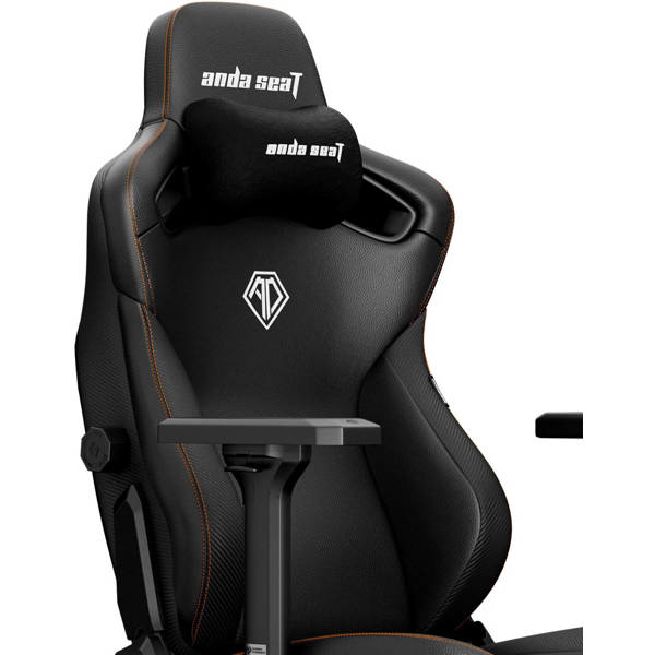 AndaSeat Chair Kaiser 3, PVC leather, 4D-Armrests, black