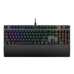 ASUS Keyboard mechanical ROG Strix Scope II X, 104key, USB-A, EN, RGB, black