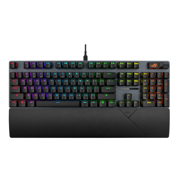 ASUS Keyboard mechanical ROG Strix Scope II X, 104key, USB-A, EN, RGB, black