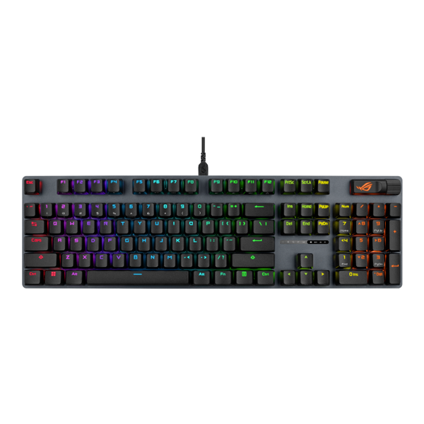 ASUS Keyboard mechanical ROG Strix Scope II X, 104key, USB-A, EN, RGB, black