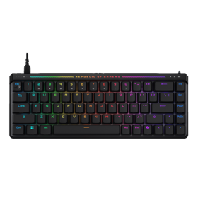 ASUS Keyboard mechanical ASUS ROG Falchion Ace 75 HE, 83key, HFX  V2 Magnetic Switches, USB-A, EN, RGB, black
