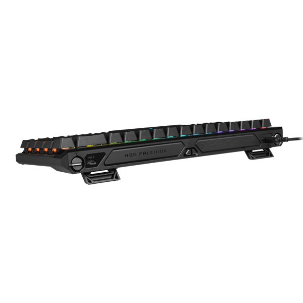 ASUS Keyboard mechanical ASUS ROG Falchion Ace 75 HE, 83key, HFX  V2 Magnetic Switches, USB-A, EN, RGB, black