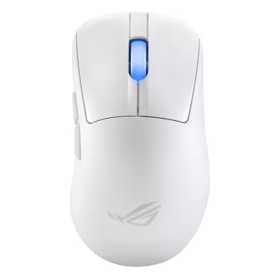 ASUS Mouse ROG Keris II Ace, RGB, USB-A/WL/BT, white